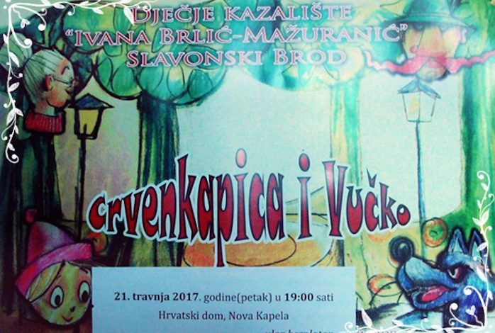 Općina Nova Kapela: Kazališna predstava za djecu