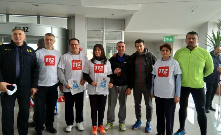 Trčali zajedno: Obilježen Dan jedinstvenog broja 112