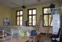 Dok se nastava odvija na daljinu: U novogradiškoj Gimnaziji traje energetska obnova škole vrijedna preko pet milijuna kuna