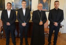 Među kandidatima za Bogoslovno sjemenište i gimnazijalac Mislav Juraković iz Laza