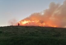 Općina Davor: Jučerašnji požar nakon nekoliko sati gašenja je lokaliziran i stavljen pod nadzor