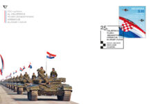 Nova prigodna poštanska marka povodom 25. obljetnice vojno-redarstvenih operacija Bljesak i Oluja