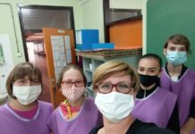 Nova Gradiška za pet: U Industrijsko obrtničkoj školi šivaju maske za svoje kolege, ali i druge srednjoškolce