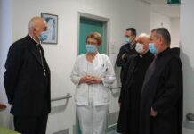 Apostolski Nuncij pohodio bolnicu svetog Rafaela na Strmcu i Franjevački samostan u Cerniku