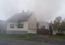 Izbio požar u kući u Gornjim Bogićevcima