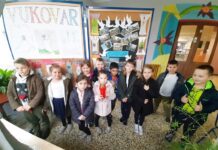 Novogradiški školarci obilježili Dan sjećanja na žrtvu Vukovara i Škabrnje