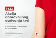 Crveni križ Nova Gradiška: Akcija dobrovoljnog darivanja krvi