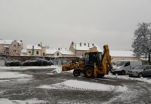 Nova Gradiška: Zimska služba spremno dočekala prvi snijeg u 2021.