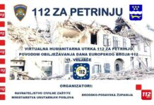 Virtualna donacijska utrka “112 za Petrinju“ – prijavite se
