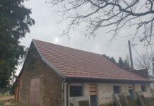 Na lovačko – sportskom objektu u Štivici obnovljeno krovište