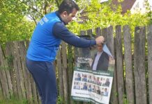 Potez za pet: Novoizabrani načelnik Šmit sam skida svoje plakate