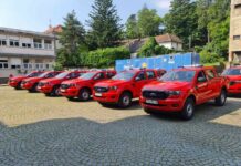 DVD-u Rešetari u Zagrebu uručeno novo vatrogasno Pick-up vozilo