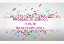 Pogledajte online koncert učenica flaute