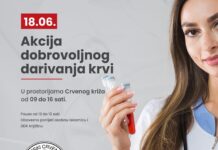 Danas akcija dobrovoljnog darivanja krvi