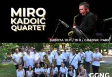 Ovaj vikend u Gradskom parku vrsni jazz multi-instrumentalist Miro Kadoić i njegov quartet