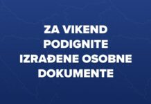 Za vikend podignite izrađene osobne dokumente