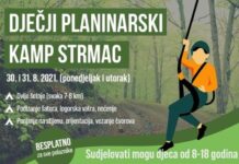 HPD Strmac organizira Dječji planinarski kamp