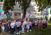 U školskom dvorištu pripremljen doček prvašićima OŠ “Ljudevita Gaja”