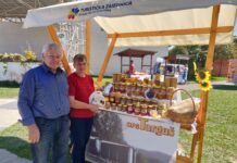 OPG Targuš iz Požege sudjelovao na Novogradiškom sajmu i predstavio nagrađene pčelinje proizvode