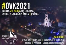 Glazbeno-duhovni program mladih u Požegi „Otvorite vrata Kristu 2021.“