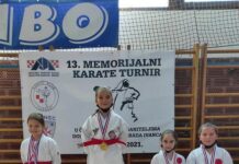 Članovi Karate kluba Nova Gradiška uspješni na 13. memorijalnom kupu Ivanec