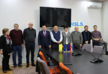 Čelništvo HSLS-a na čelu s predsjednikom Dariom Hrebakom posjetilo Rešetare