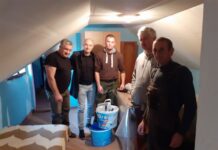 U Mjesecu borbe protiv ovisnosti konkretno: Štićenici Udruge NE-ovisnost oličili prostorije obitelji u potrebi