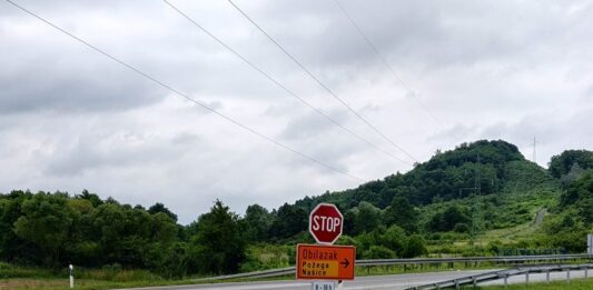 Obavijest: zatvorena državna cesta DC 51 prema Požegi