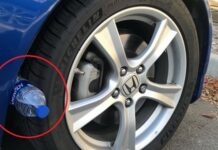 Nova metoda krađe: Plastična boca zaglavljena između kotača i blatobrana? Oprez, ukrast će vam automobil!