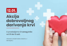 Danas akcija dobrovoljnog darivanja krvi