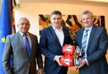 Predsjednik RH Zoran Milanović primio izaslanstvo Hrvatskog boksačkog saveza