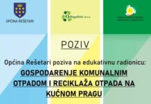 Općina Rešetari poziva sve mještane na edukativnu radionicu