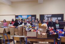 Učenici Osnovne škole Ante Starčevića iz Rešetara u velikoj akciji prikupljanja pomoći za izbjeglice iz Ukrajine