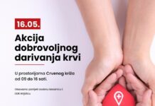 Jer dobro je činiti dobro: Sutra akcija dobrovoljnog darivanja krvi