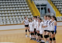 Odbojkašice 5. i 6. razreda OŠ Mato Lovrak osvojile srebrnu medalju na županijskom natjecanju