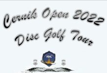 U nedjelju prvo izdanje disc golf turnira CERNIK OPEN 2022.