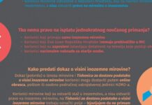 Obavijest korisnicima mirovine o isplati jednokratnog novčanog primanja radi ublažavanja posljedica porasta cijena