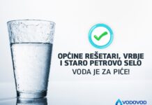 OPĆINE REŠETARI, VRBJE I STARO PETROVO SELO – VODA je ponovno za piće!