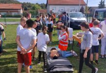 U OŠ Ante Starčević u Rešetarima održana vježba evakuacije i spašavanja pod logom „Potres – Rešetari -2022.“