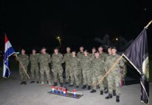 Nova Gradiška: Pukovnija vojne policije Ministarstva obrane RH odali počast braniteljima