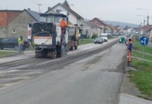 Radovi na rekonstrukciji Županijske ceste 4158 u Rešetarima