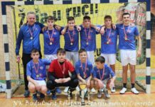 Stariji pioniri „Budućnosti” prvi na Božićnom malonogometnom turniru u Požegi