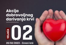 Sutra akcija dobrovoljnog darivanja krvi