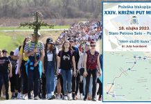 Staro Petrovo Selo: U subotu XXIV. križni put mladih Požeške biskupije