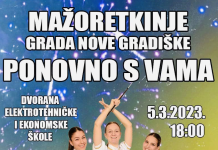 Sutra plesna predstava novogradiških mažoretkinja