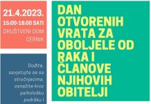 Udruga “Pozitiva” u Cerniku organizira Dan otvorenih vrata za oboljele od raka i članove njihovih obitelji