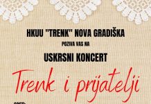 Večeras u Domu kulture Uskrsni koncert HKUU “Trenk”