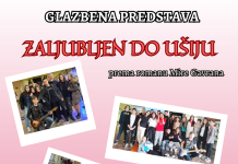 U ponedjeljak školska glazbena predstava “Zaljubljen do ušiju”