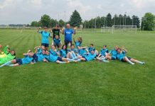 Prva utakmica mladih nogometašica NK „Sloga”