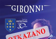 Zbog elementarne nepogode: Otkazan koncert Gibonnia u Rešetarima